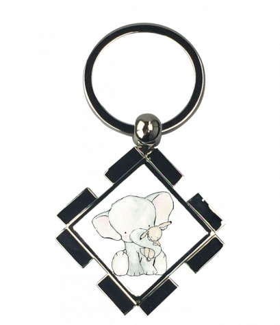 พวงกุญแจ ภาพการ์ตูน Elephant design